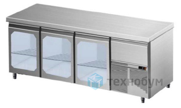 Стол холодильный Inox Electric DIAM-3P  1C GL  600