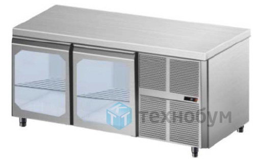 Стол холодильный Inox Electric DIAM-2P GL 700